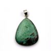 Chrysocolla Pendent with 925 Sterling silver